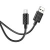 Kabel USB A do USB C Hoco 3A 1 m X88 czarny